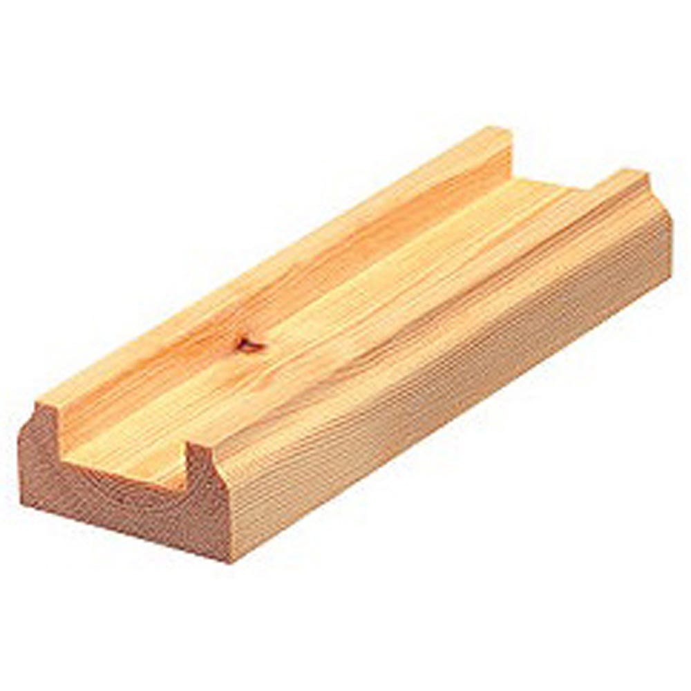 32mm Richard Burbidge Pine Baserail 4200mm BR4200/32P