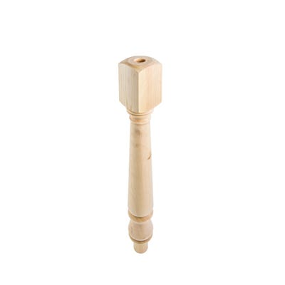 90mm Richard Burbidge Pine Tulip Newel Turning Post 725mm NT160/90P
