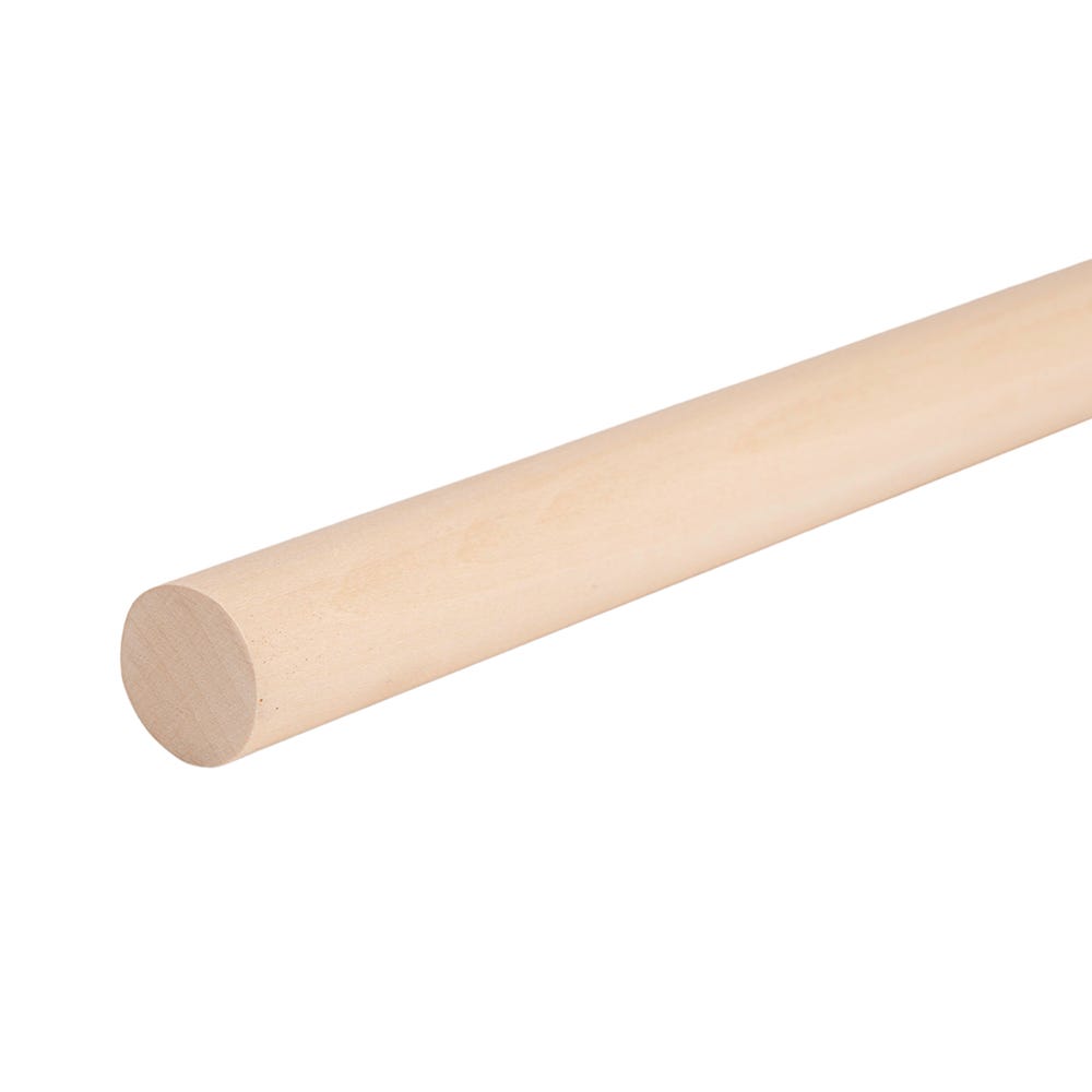 25mm Richard Burbidge Light Hardwood Dowel 2400mm DOW2007