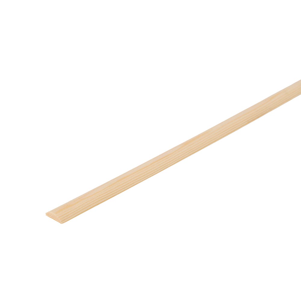 18mm x 5mm Richard Burbidge Pine Half Round Moulding COV6014