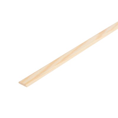 21mm x 4mm Richard Burbidge Pine D Shape Moulding COV6006