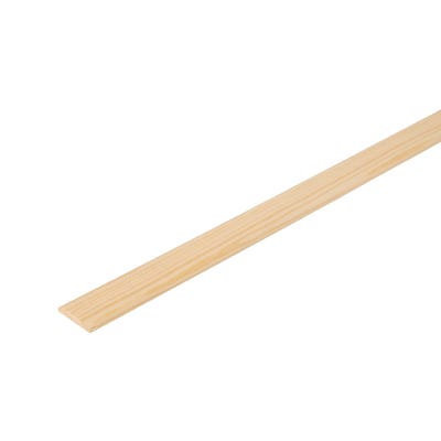 29mm x 4mm Richard Burbidge Pine D Shape Moulding 2400mm COV6007