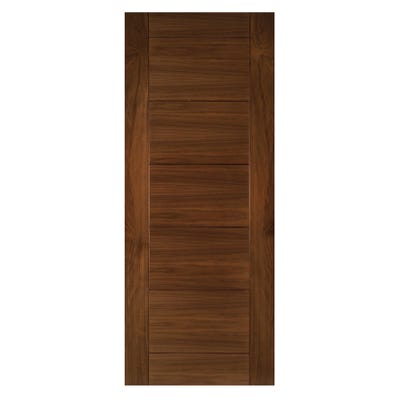 Deanta Internal Walnut Seville 7 Panel Prefinished Door