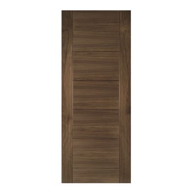 Deanta Walnut Seville 7 Panel FD30 Fire Door 1981 x 762 x 44mm