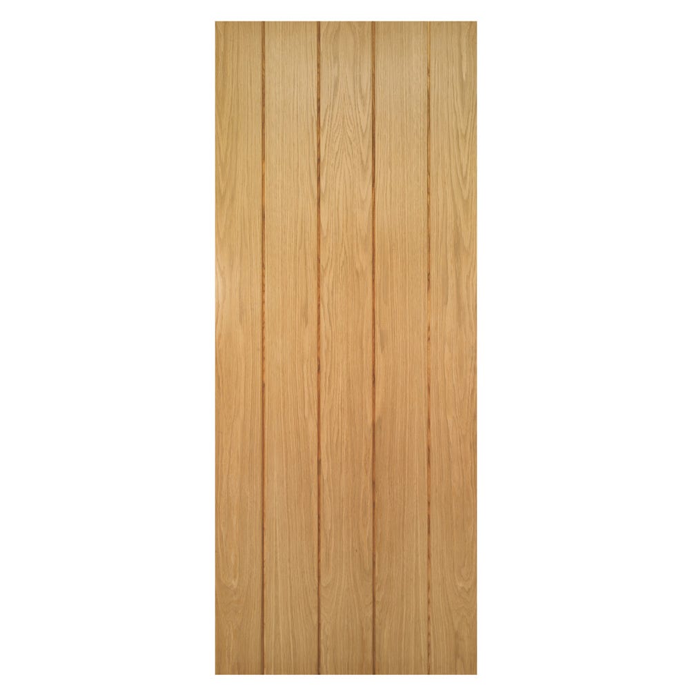 Deanta Oak Galway 5 Panel FD30 Fire Door 1981 x 686 x 44mm