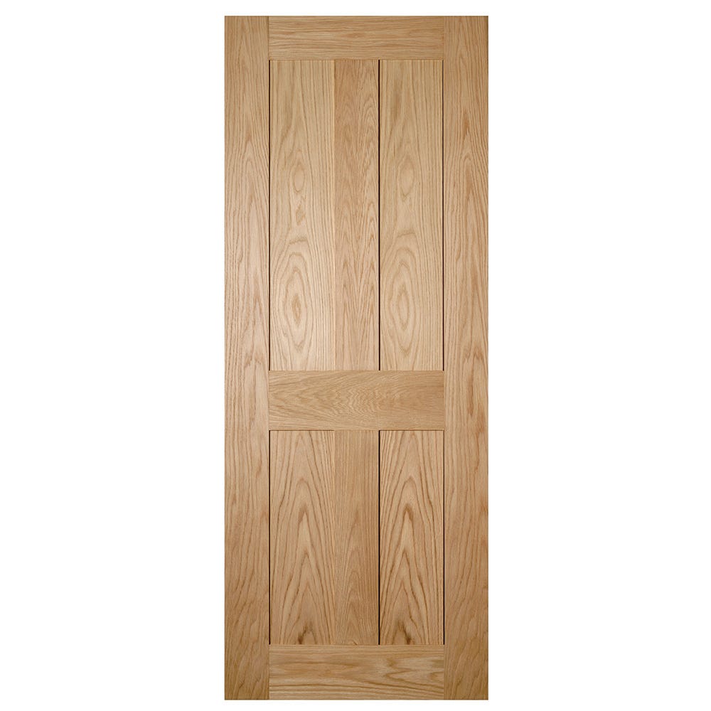 Deanta Oak Eton Shaker 4 Panel Door 1981 x 686 x 35mm