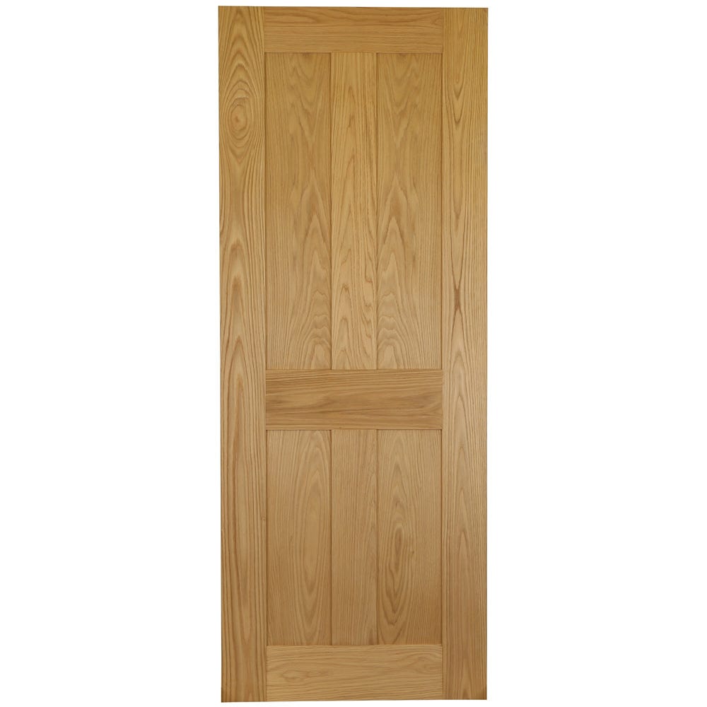 Deanta Internal Oak Eton Shaker 4 Panel FD30 Fire Door