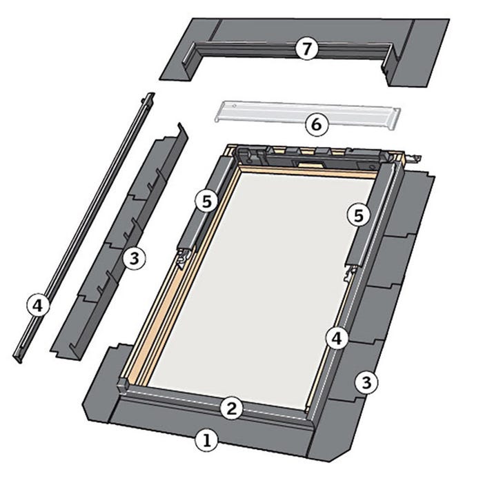 Velux Edl Slate Flashing Velux Edl Slate Flashing