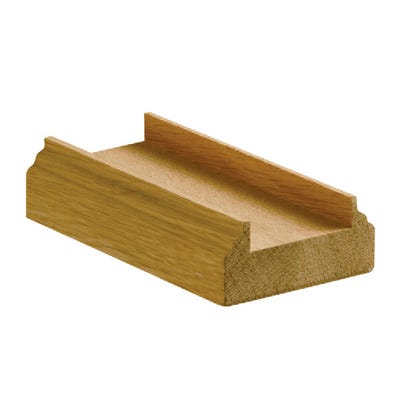 32mm Richard Burbidge White Oak Baserail 3600mm WOBR3600/32