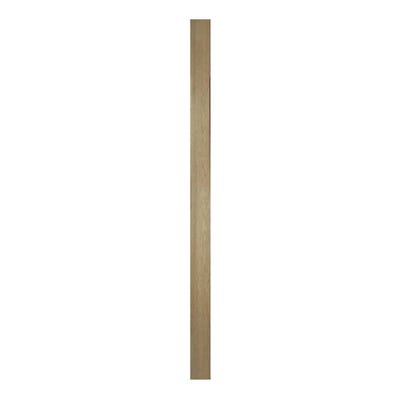 90mm Richard Burbidge White Oak Stop Chamfer Half Newel Post 1500mm WOSCN1500HALF