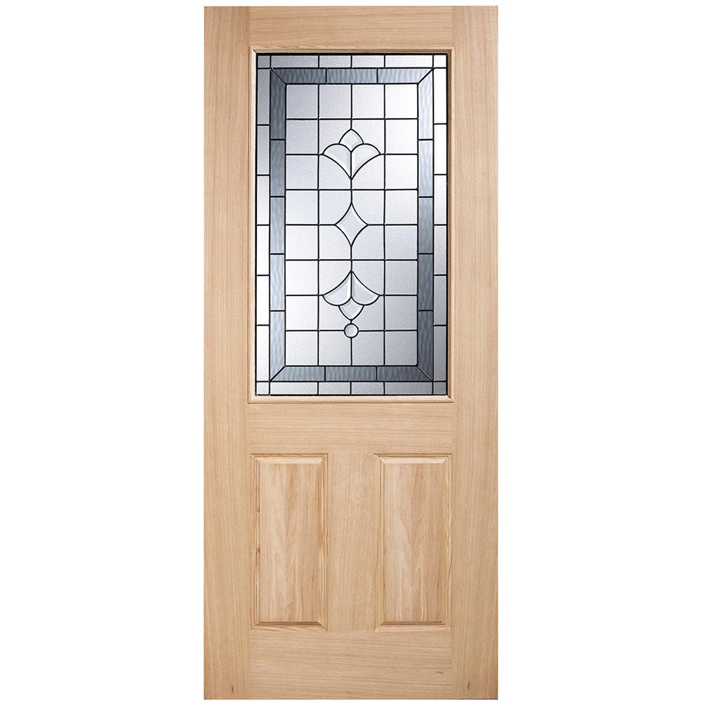 LPD External Oak Winchester 1L Double Glazed Warmer Door