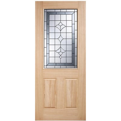 LPD Oak Winchester 1L Double Glazed Warmer Door 1981 x 838 x 44mm