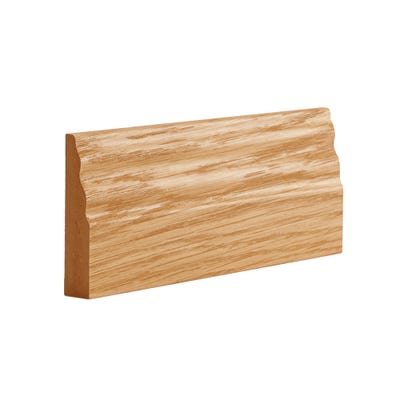 Deanta Oak Veneer Architrave Traditional Style Door Set