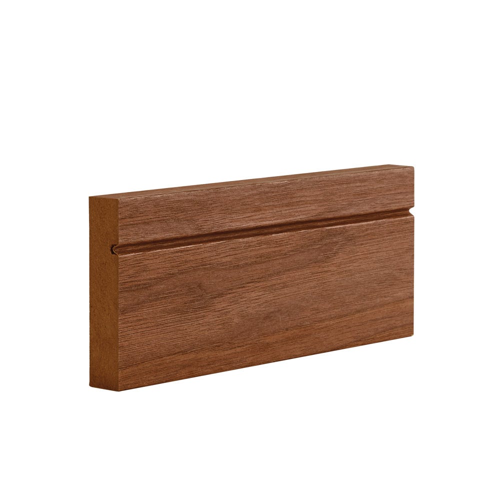 Deanta Walnut Veneer Architrave Shaker Style Door Set