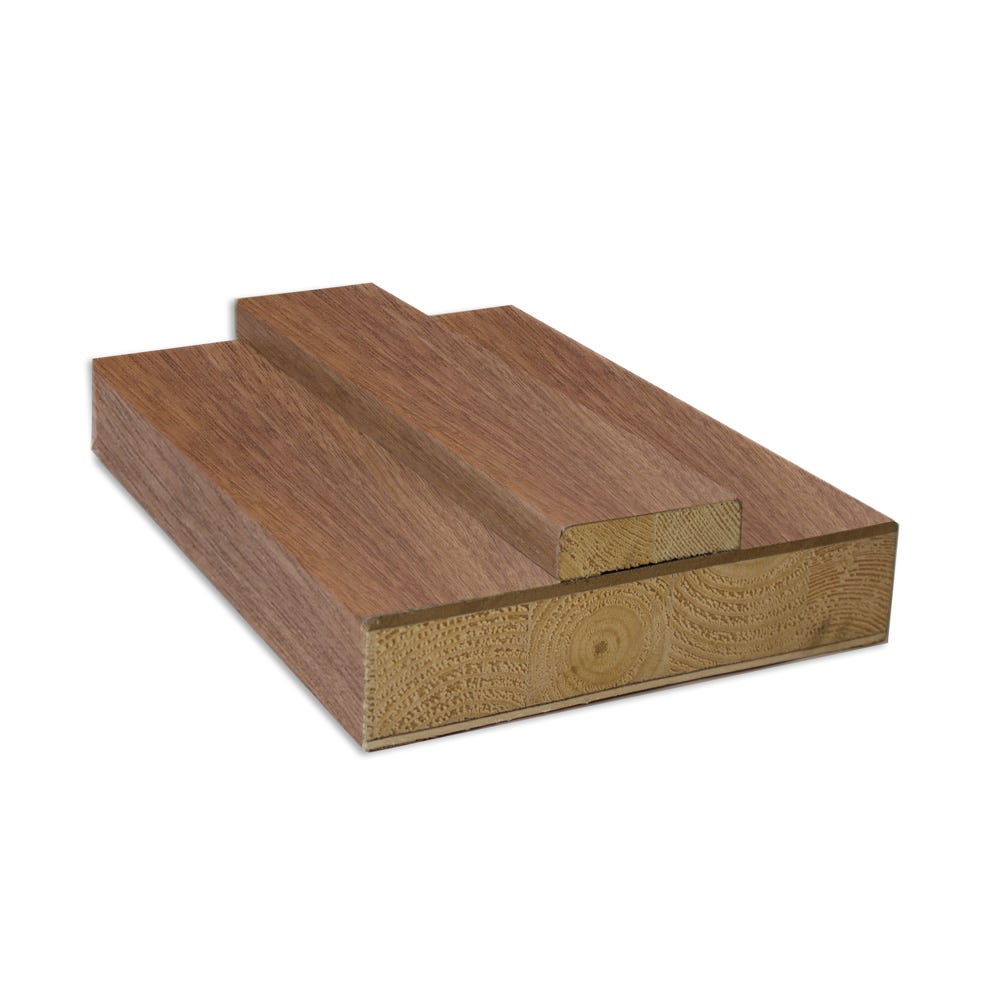 Deanta Walnut Universal Door Lining Set 133 x 30 x 2100mm