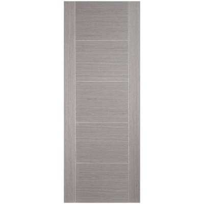 LPD Internal Light Grey Vancouver 5 Panel Prefinished Door