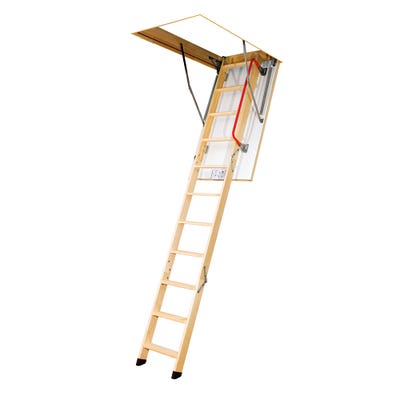 Fakro LWK Komfort 3 Section Loft Ladder 60cm X 120cm Opening