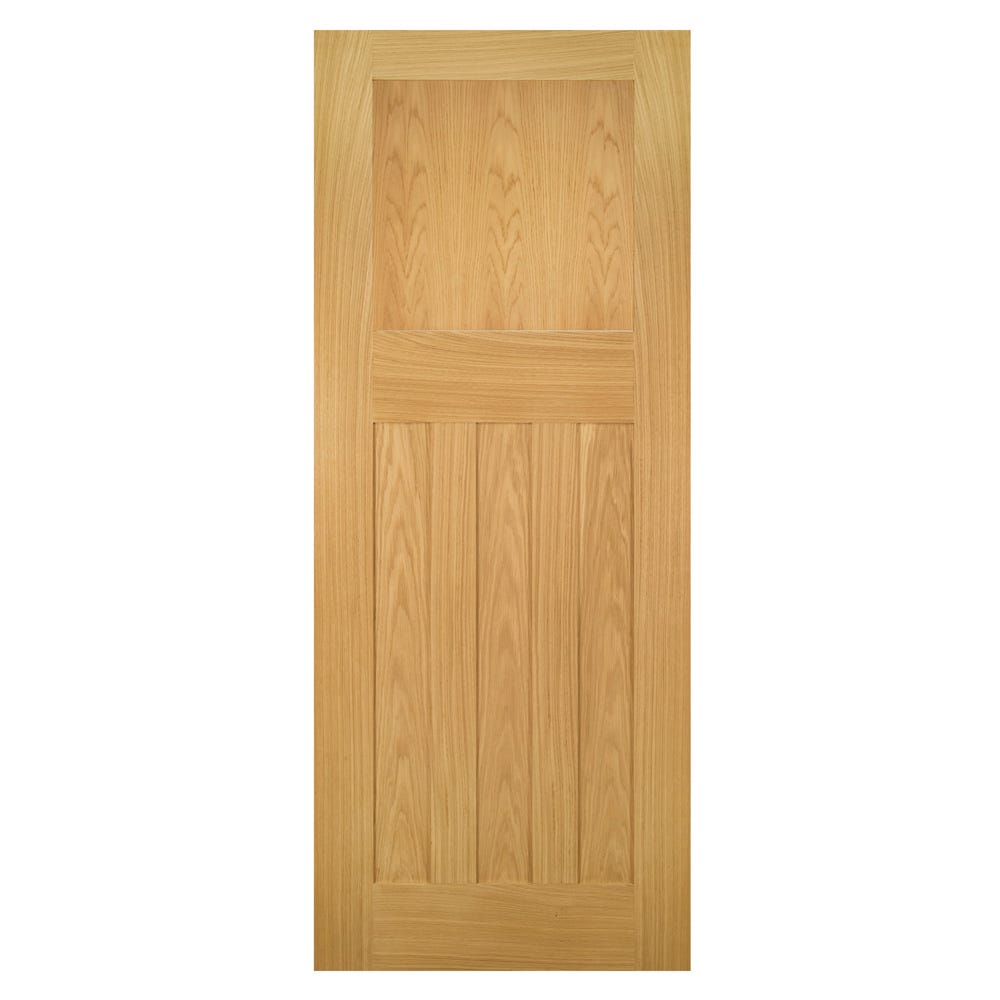 Deanta Internal Oak Cambridge DX FD30 Fire Door