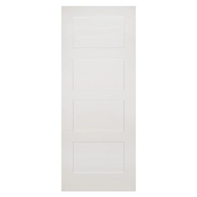 Deanta White Primed Coventry 4 Panel Door 1981 x 610 x 35mm