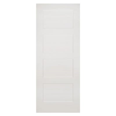 Deanta Internal White Primed Coventry 4 Panel Door 1981 x 686 x 35mm