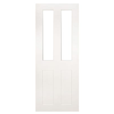 Deanta White Primed Eton 2L Clear Glazed Door 1981 x 686 x 35mm