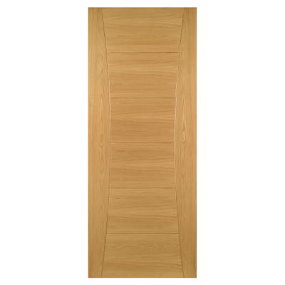 Deanta Internal Oak Pamplona 6 Panel Prefinished FD30 Fire Door