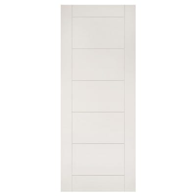 Deanta White Primed Seville 7 Panel FD30 Fire Door 1981 x 610 x 44mm