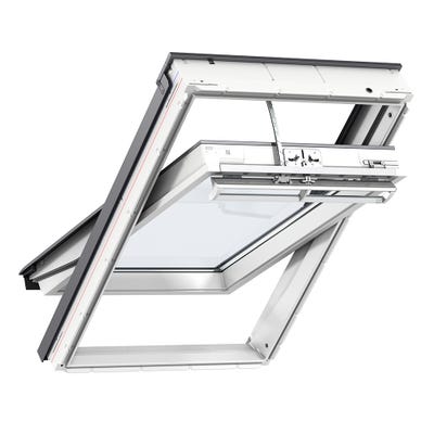 VELUX GGU 006630 Integra Solar Triple Glazed White Roof Window
