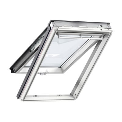 VELUX GPL SK06 2070 114 x 118cm White Painted Laminated Top Hung Roof Window