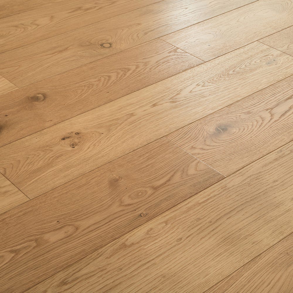 14 X 190mm Oak Brushed And Oiled T G Engineered Wood Flooring