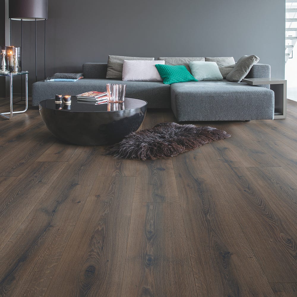 Dark Brown | Laminate Flooring | Laminate Wood Flooring | Builder Depot