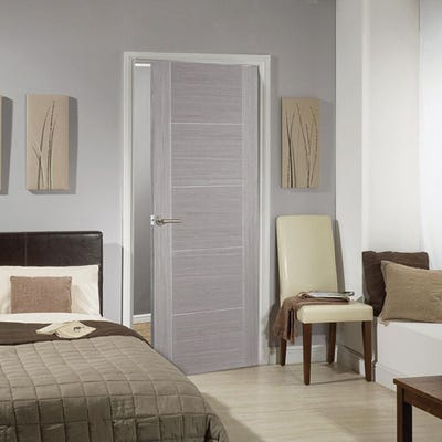 LPD Light Grey Vancouver 5 Panel Door 2040 x 726 x 40mm