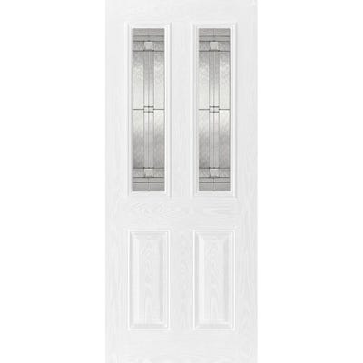 LPD External Composite/GRP Malton 2L White Glazed Door