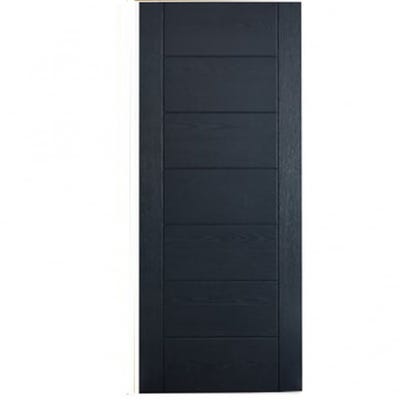 LPD External Composite/GRP Modica 7 Panel Prefinished Grey Door