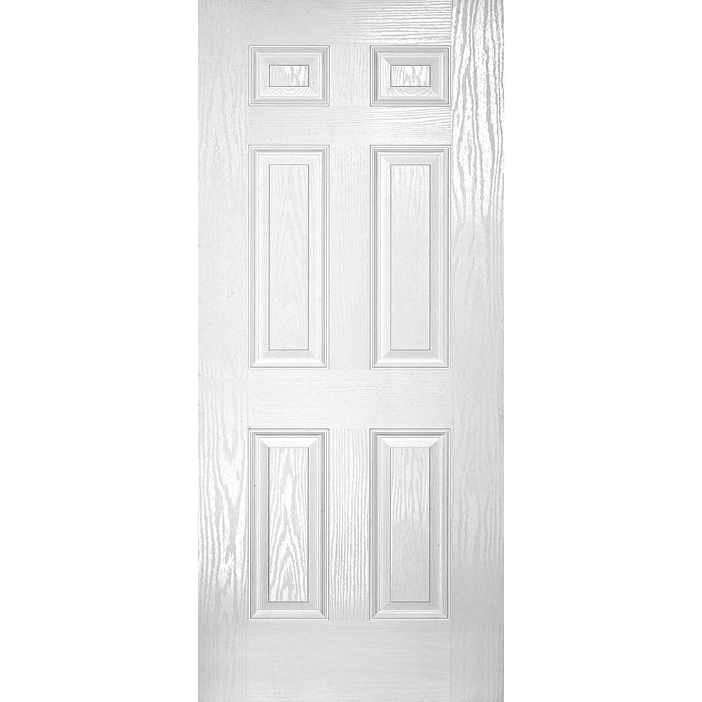 LPD External GRP Composite Colonial White Door 2032 x 813 x 44mm