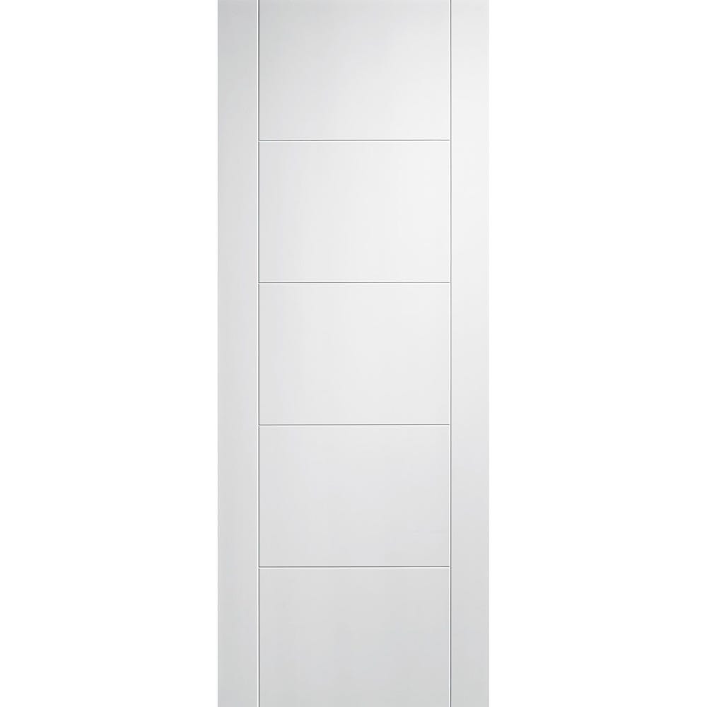 LPD White Primed Vancouver 5 Panel Door 2040 x 826 x 40mm