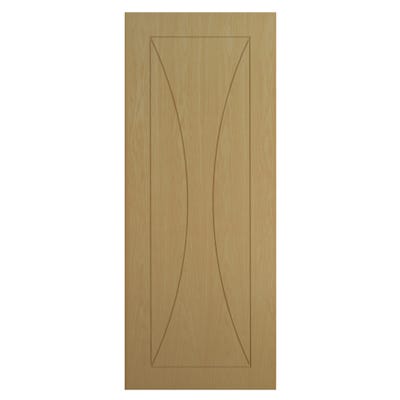 Deanta Internal Oak Sorrento 3 Panel Prefinished Door