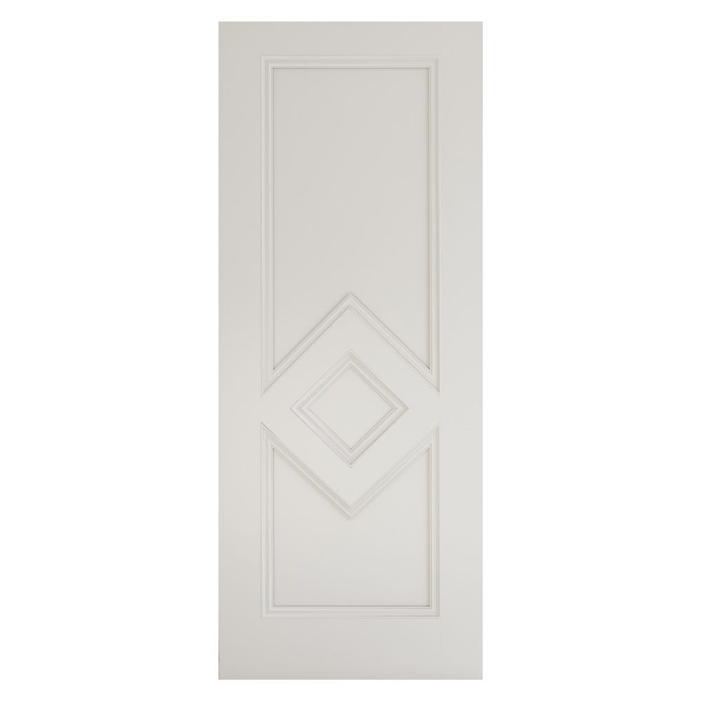 Deanta Internal White Primed Ascot Door 1981 x 610 x 35mm