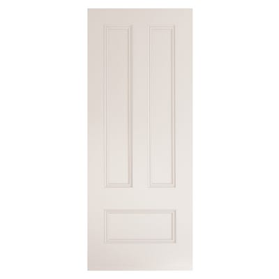 Deanta Internal White Primed Canterbury 3 Panel Door