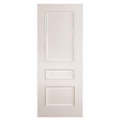 Deanta Internal White Primed Windsor 3 Panel Door