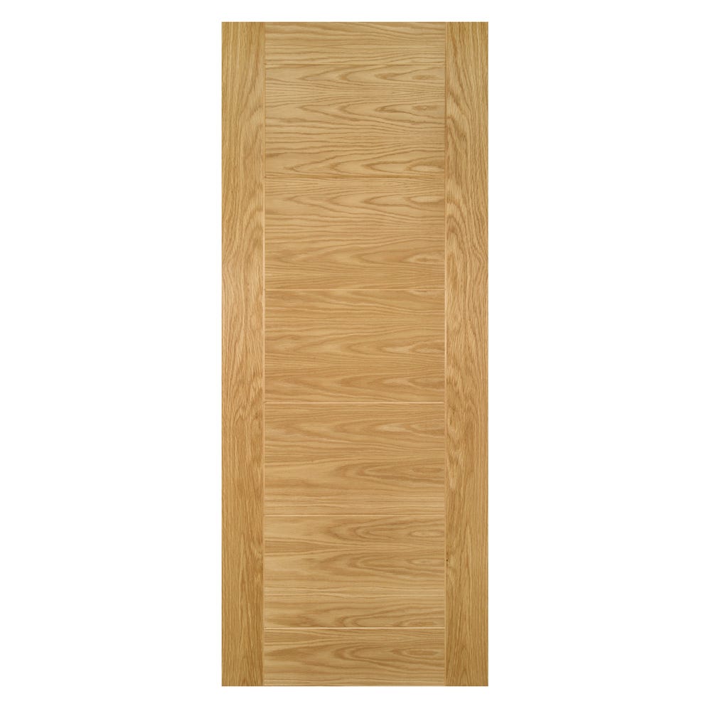 Deanta Oak Seville 7 Panel FD30 Fire Door 2040 x 626 x 44mm
