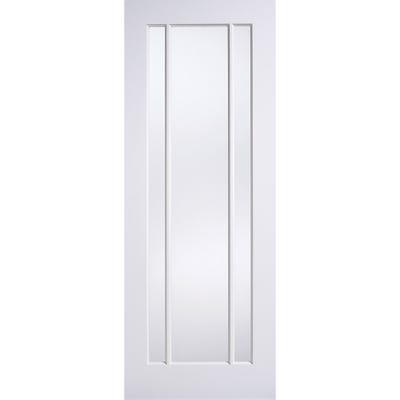 LPD Internal White Primed Lincoln 3L Glazed Door 2032 x 813 x 35mm