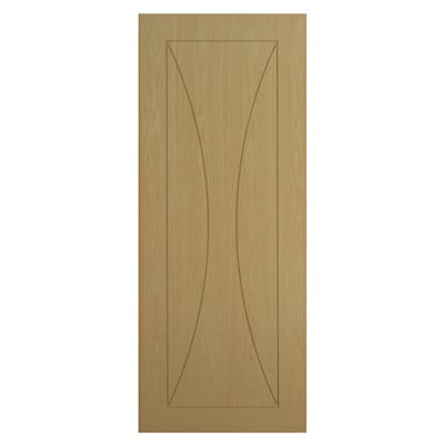 Deanta Oak Sorrento 3 Panel FD30 Fire Door 1981 x 686 x 44mm