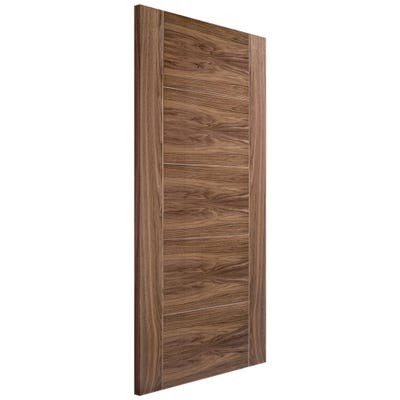 LPD Internal Walnut Vancouver 5 Panel Prefinished Door