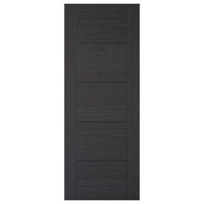 LPD Charcoal Black Vancouver 5 Panel Fire Door 1981 x 762 x 44mm
