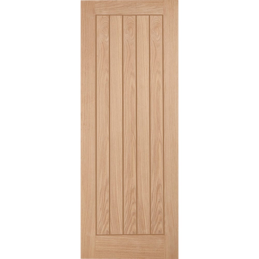 LPD Oak Belize 5 Panel FD30 Fire Door 1981 x 610 x 44mm