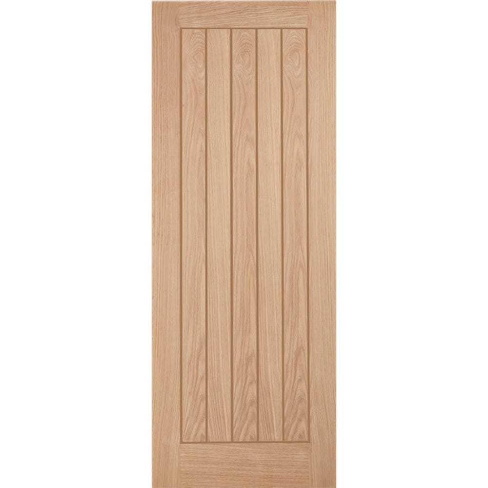 LPD Oak Belize 5 Panel FD30 Fire Door 2040 x 726 x 44mm