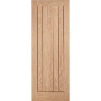 LPD Oak Belize 5 Panel FD30 Fire Door 2040 x 726 x 44mm