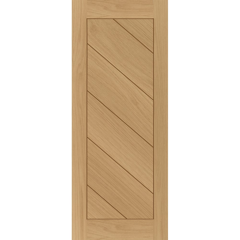 Deanta Internal Oak Torino 6 Panel FD30 Fire Door