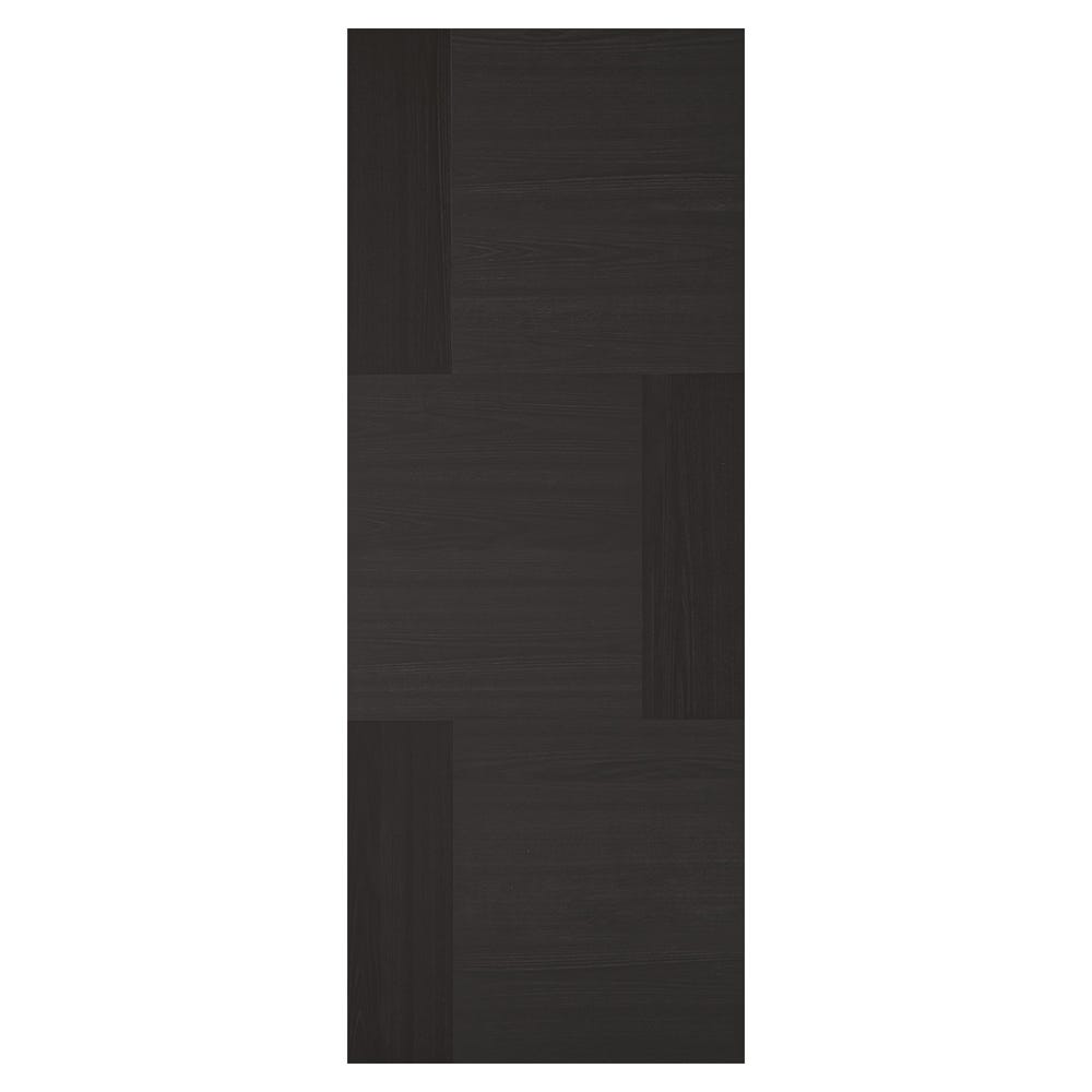 LPD Door Seis Charcoal Black Fire Door 762 x 1981